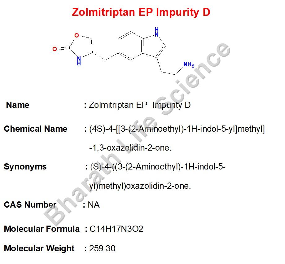 Zolmitriptan EP Impurity D